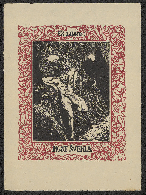 Josef Hodek – Ex libris Ing. St. Švehla 
