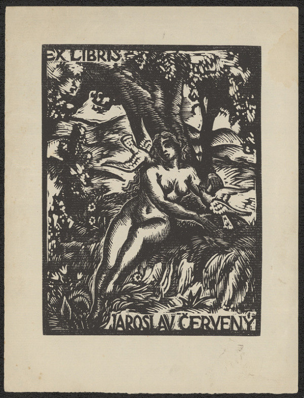 Josef Hodek – Ex libris Jaroslav Červený 