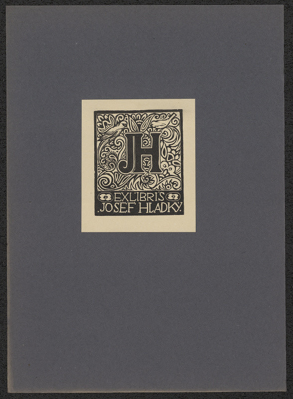 Josef Hodek – Ex libris Josef Hladký 