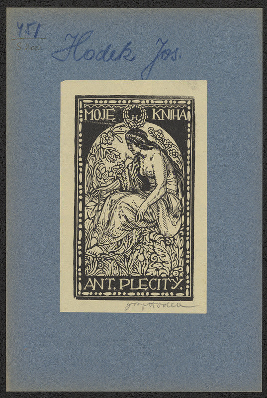 Josef Hodek – Moje kniha Ant. Plecitý 