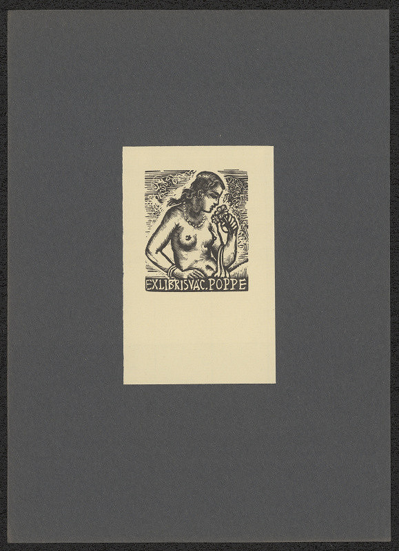 Josef Hodek – Exlibris Vác. Poppe 