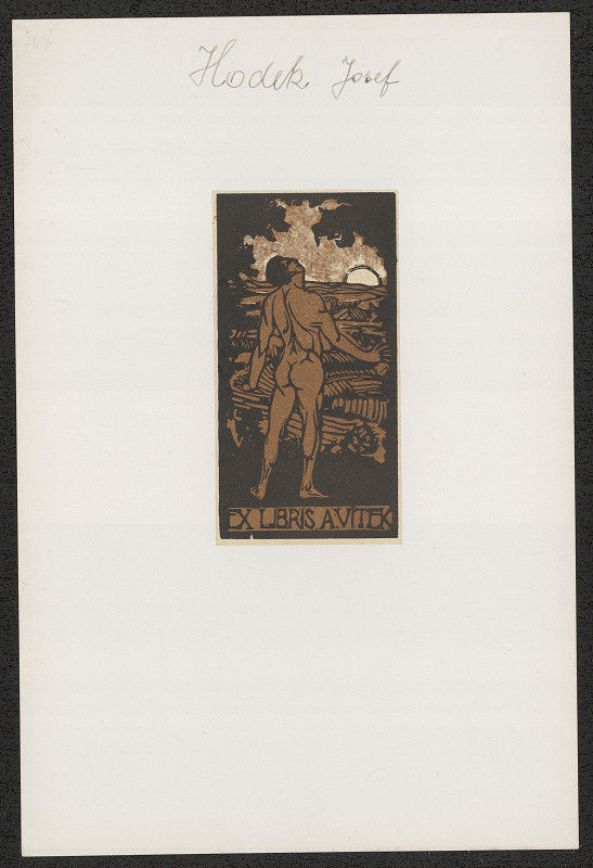 Josef Hodek – Ex libris A. Vítek 