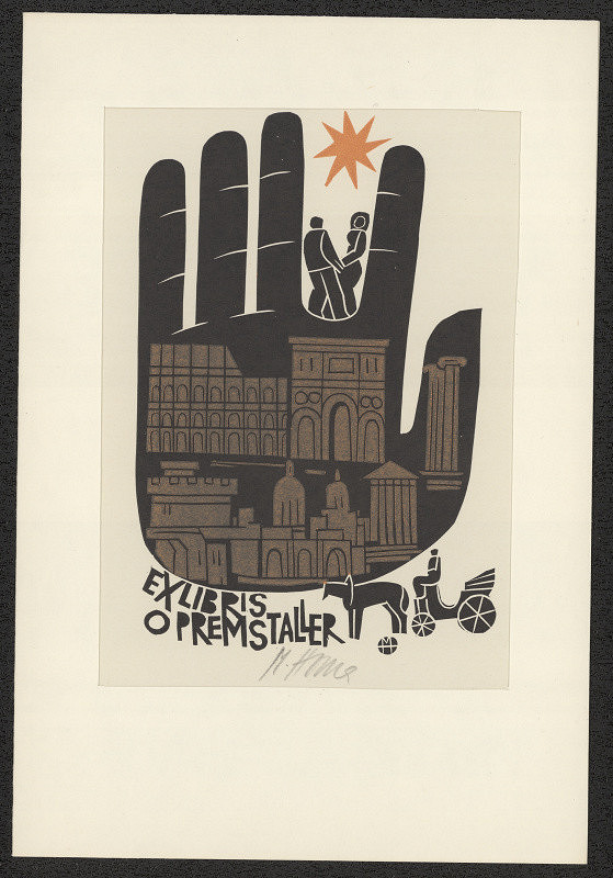 Miroslav Houra – Ex libris O. Premstaller 