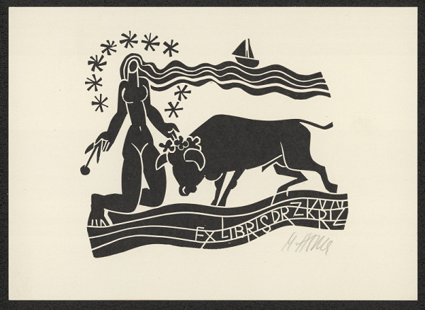 Miroslav Houra – Ex libris Dr Z Kříž 