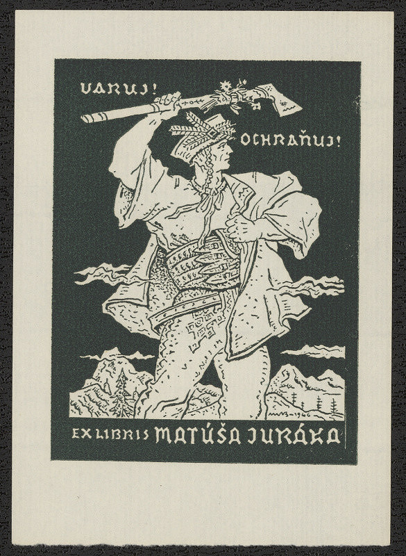 Martin Benka – Exlibris Matouš Junák 