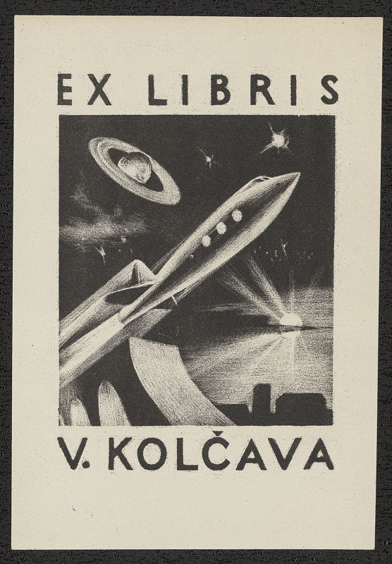 Jaroslav Hrabec – Ex libris V. Kolčava 