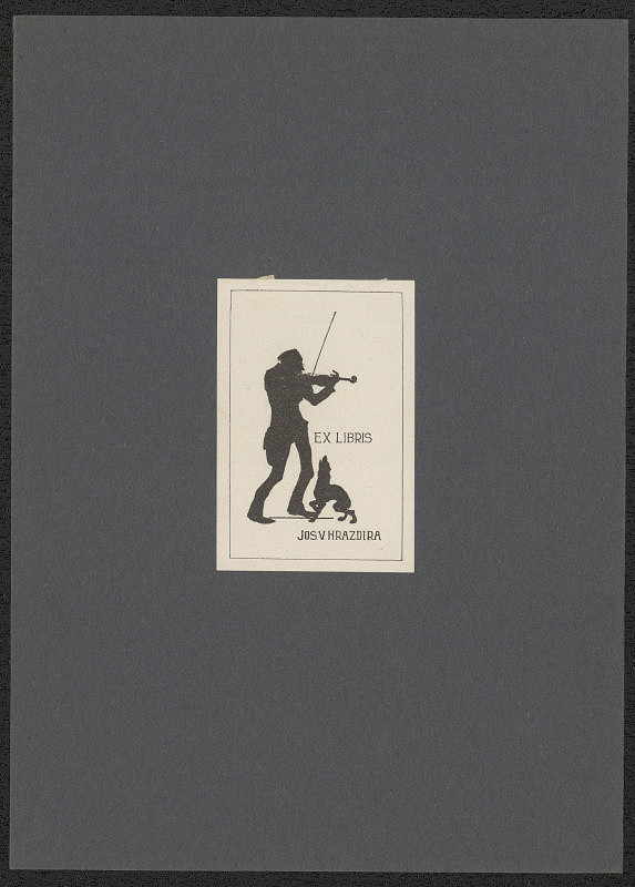 Josef V. Hrazdira – Ex libris Jos. V. Hrazdira 