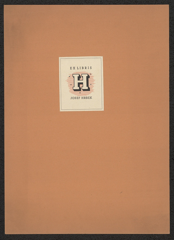 Emanuel Hrbek – Ex libris Josef Hrbek 