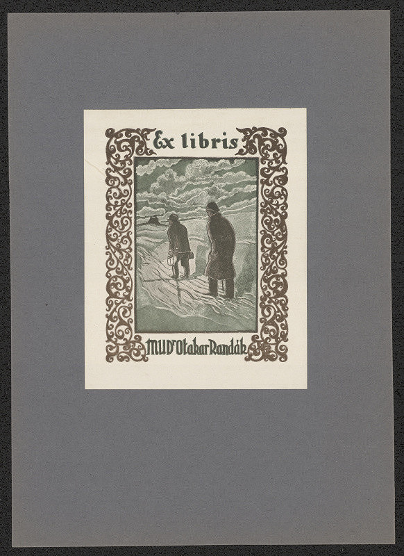 Jan Hulínský – Ex libris MUDr. Otakar Randák 
