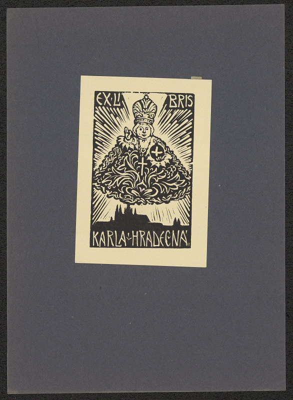 Arnošt (Ernst) Hrabal – Ex libris Karla Hradečná 