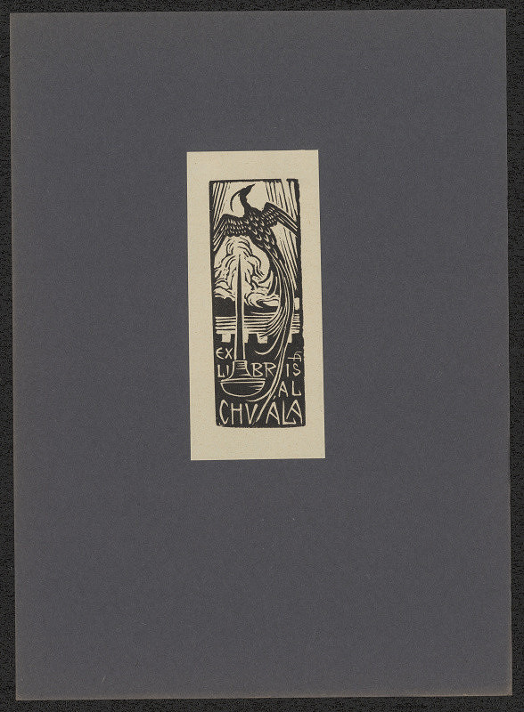 Arnošt (Ernst) Hrabal – Ex libris Al. Chvála 