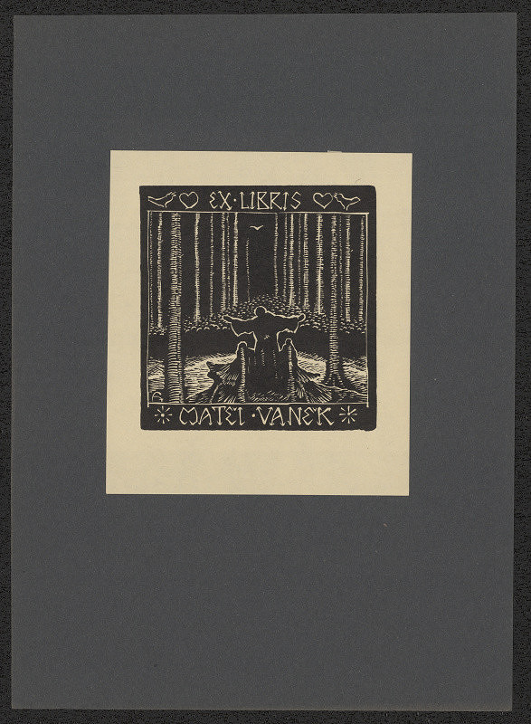 Arnošt (Ernst) Hrabal – Ex libris Matěj Vaněk 