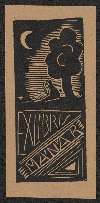 Emmerich Alois Hruška – Ex libris Máňa R 