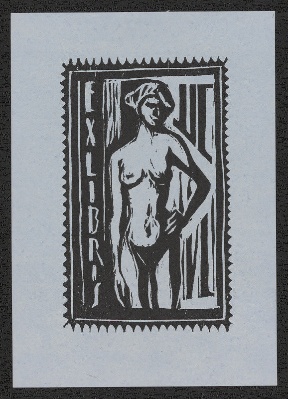 Emmerich Alois Hruška – Ex libris Karolína Sesanová 