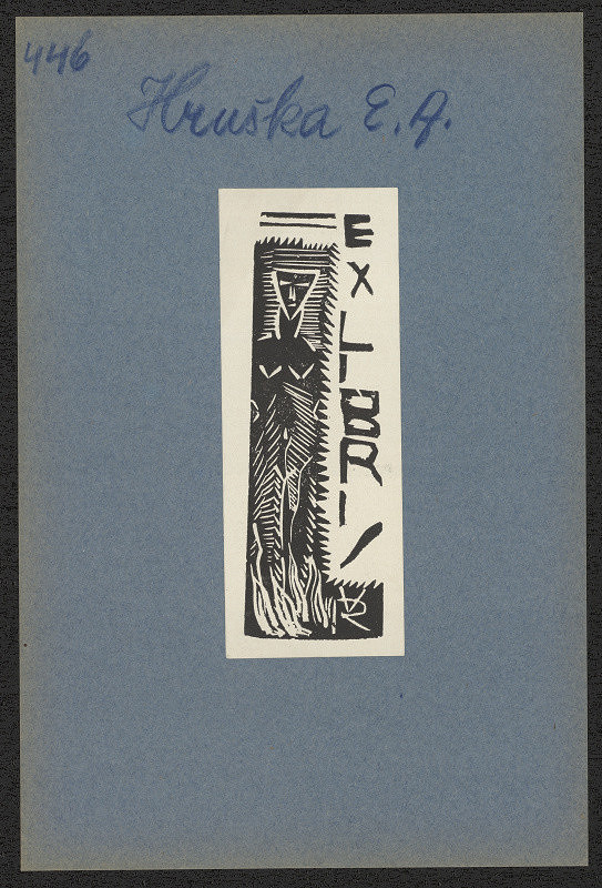 Emmerich Alois Hruška – Ex libris VR(?) 