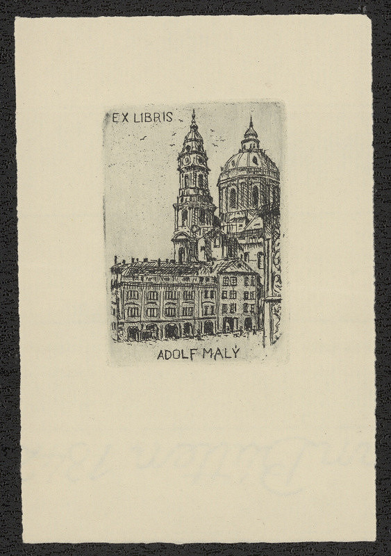Bohumil Hradečný – Ex libris Adolf Malý 