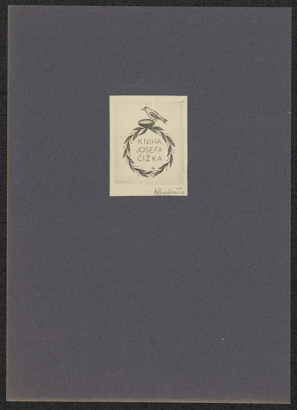 Bohumil Hradečný – Kniha Josefa Čížka 