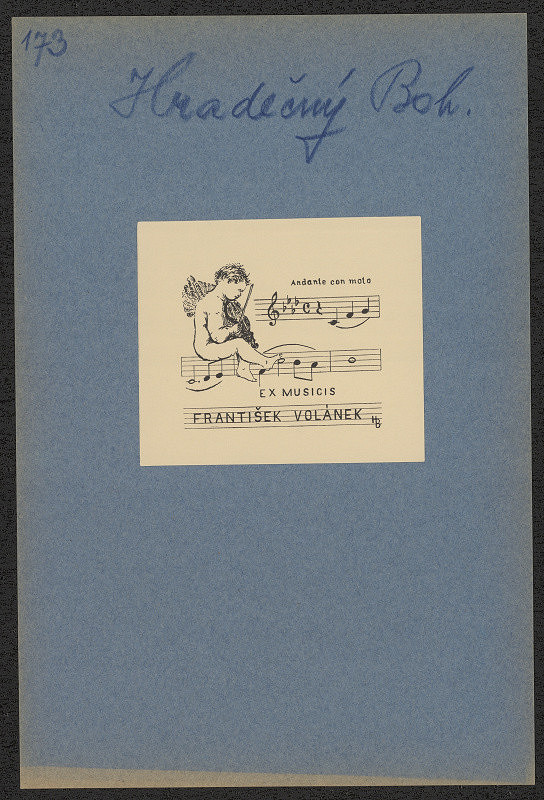 Bohumil Hradečný – Ex musicis František Volánek 