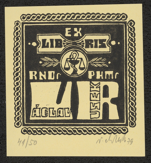 Viktor Chrenko – Ex libris Václav Rusek 