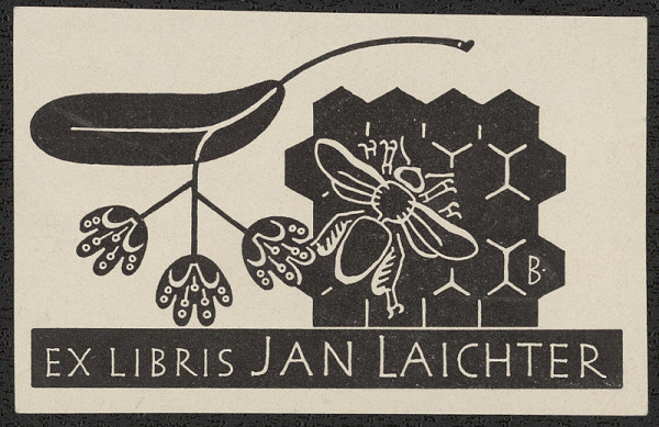 Jaroslav Benda – Exlibris Jan Laichter 