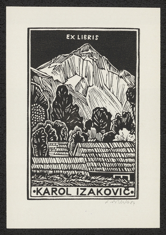 Viktor Chrenko – Ex libris Karol Izakovič 