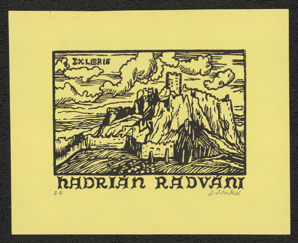 Viktor Chrenko – Ex libris Hadrián Radváni 