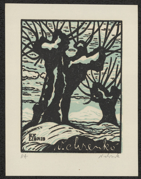 Viktor Chrenko – Ex libris V. Chrenko