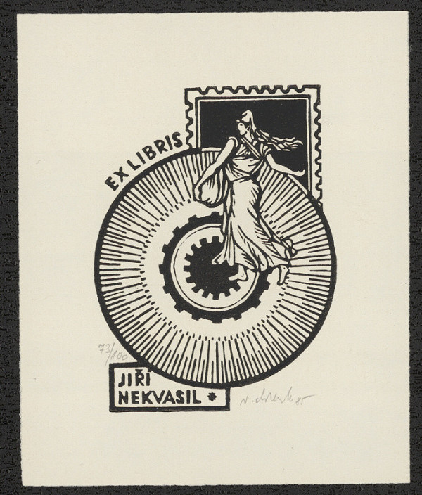 Viktor Chrenko – Ex libris Jiří Nekvasil 