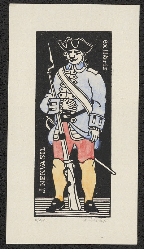 Viktor Chrenko – Ex libris J. Nekvasil 