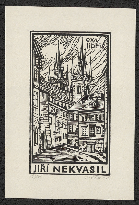 Viktor Chrenko – Ex libris Jiří Nekvasil 