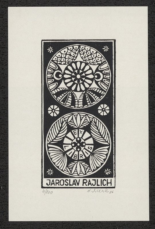 Viktor Chrenko – Ex libris Jaroslav Rajlich 