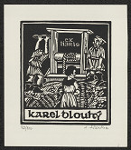 Viktor Chrenko – Ex libris Karel Dlouhý 