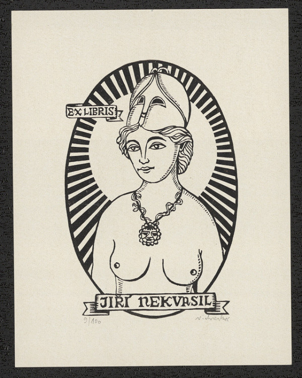 Viktor Chrenko – Ex libris Jiří Nekvasil 