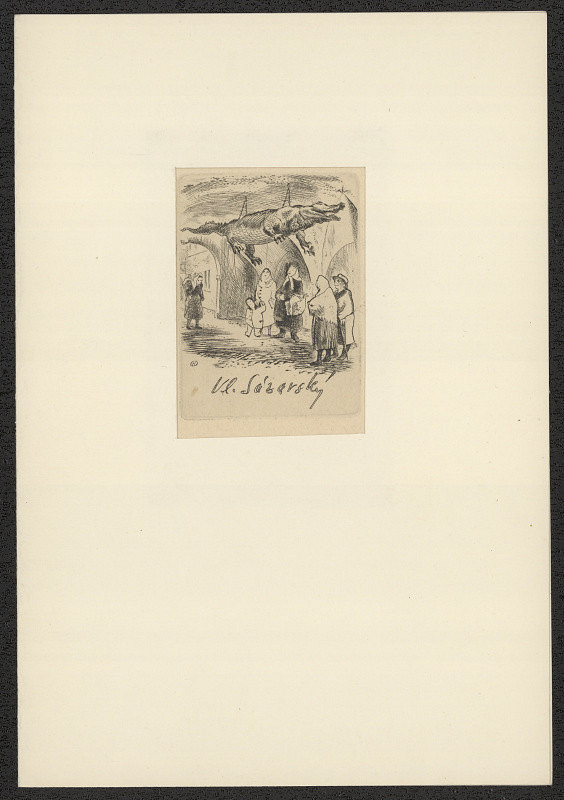 Dalibor Chatrný – Ex libris Vl. Sázavský 