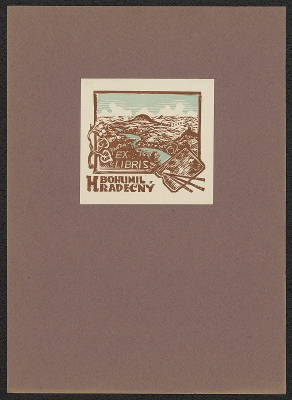 Antonín Chlebeček – Ex libris Bohumil Hradečný 