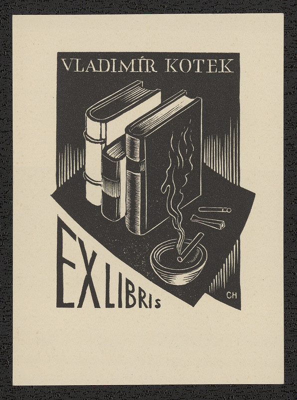 Josef Chlebeček – Ex libris Vladimír Kotek 