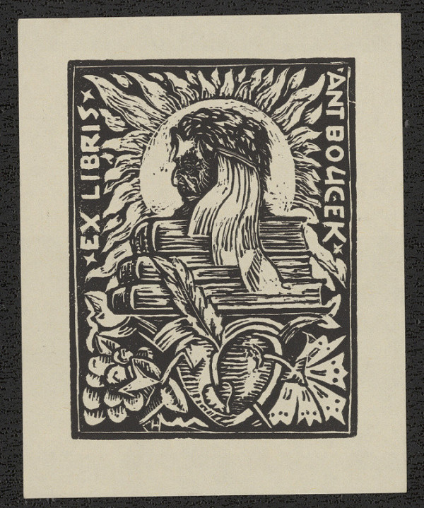 Antonín Chlebeček – Ex libris Ant Bouček 