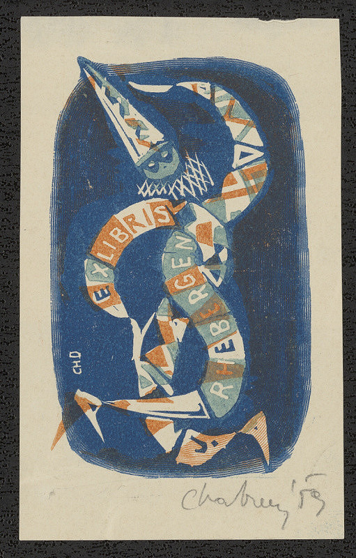 Dalibor Chatrný – Ex libris J. Rhebergen 