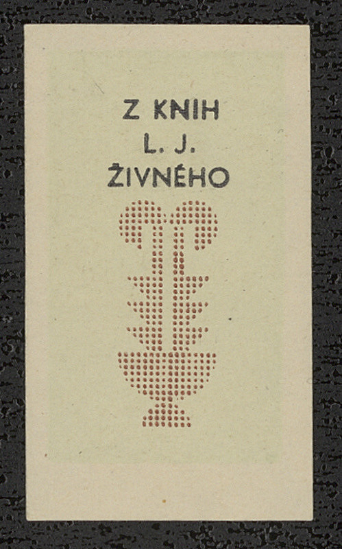 Alois Chvála – Z knih L.J. Živného 