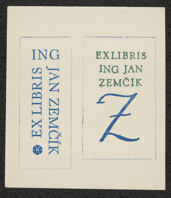 Alois Chvála – Ex libris Ing. Jan Zemčík 