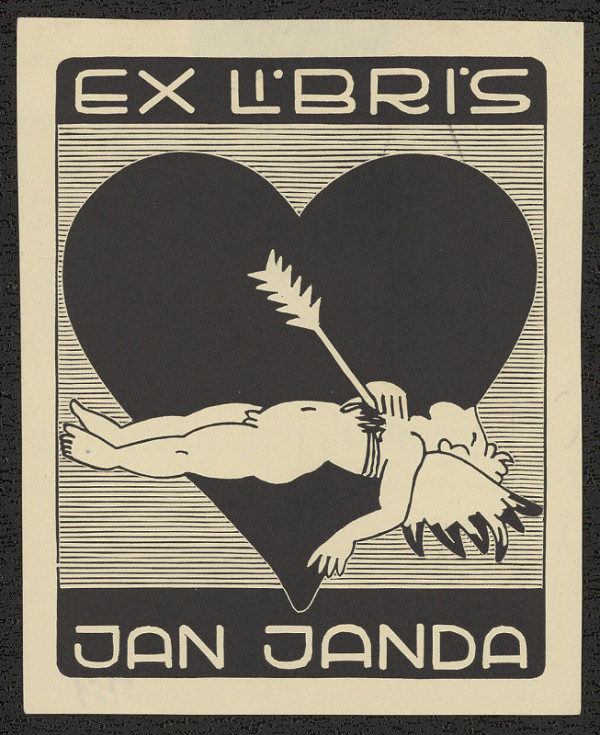 V. Janák – Ex Libris Jan Janda 