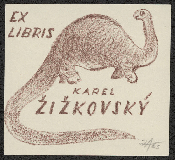 Přemysl Janíček – Ex Libris Karel Žižkovský 