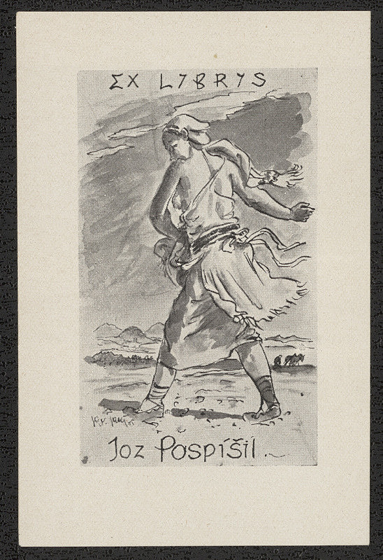 Jos. Jareš – Ex Libris Joz. Pospíšil 