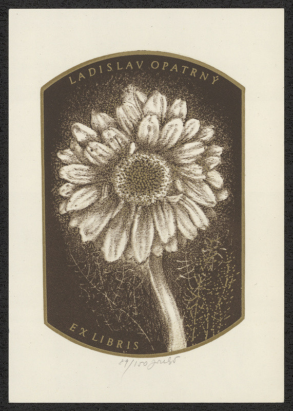 Josef Jícha – Ex libris Ladislav Opatrný 