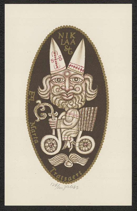 Josef Jícha – Ex libris Marta Tratsaert 