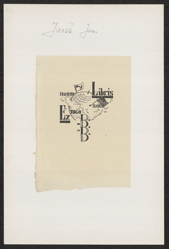 Jaroslav Jareš – Ex Libris BB 