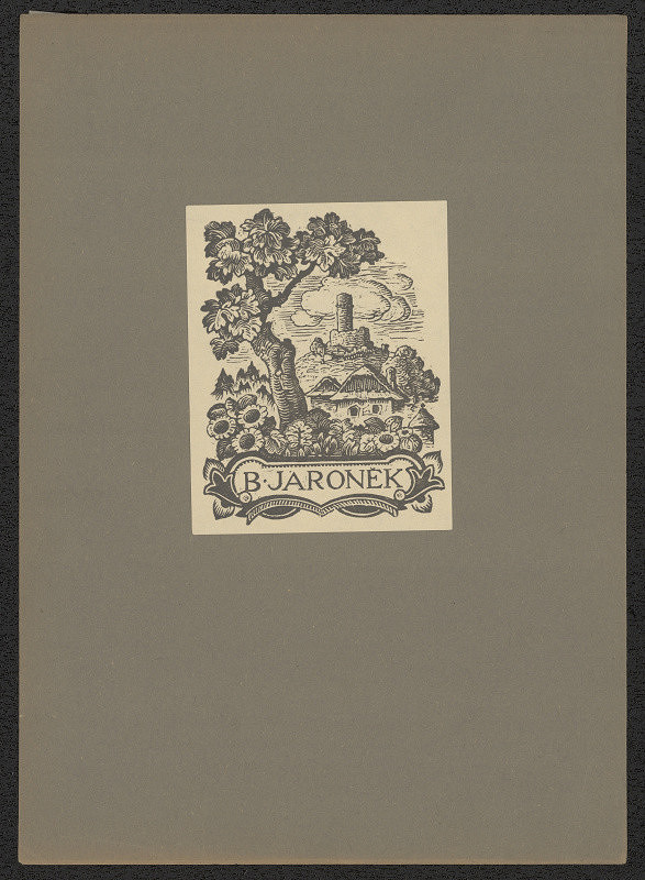 Bohumír Jaroněk – Ex Libris B. Jaroněk 