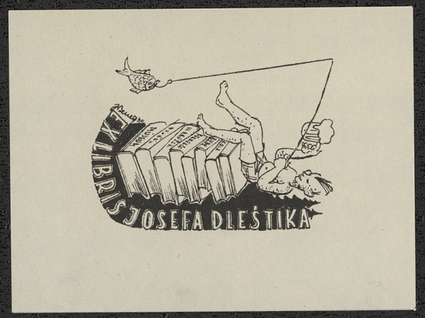 Josef Beneš – Exlibris Josefa Dleštíka 