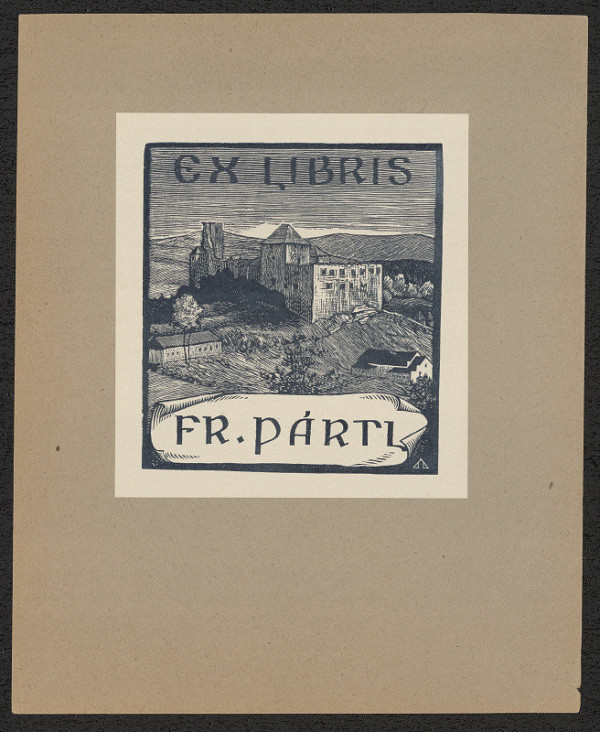 Jan Jůzl – Ex libris Fr. Pártl 