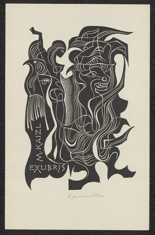 Dušan Janoušek – Ex Libris M. Kaizl 